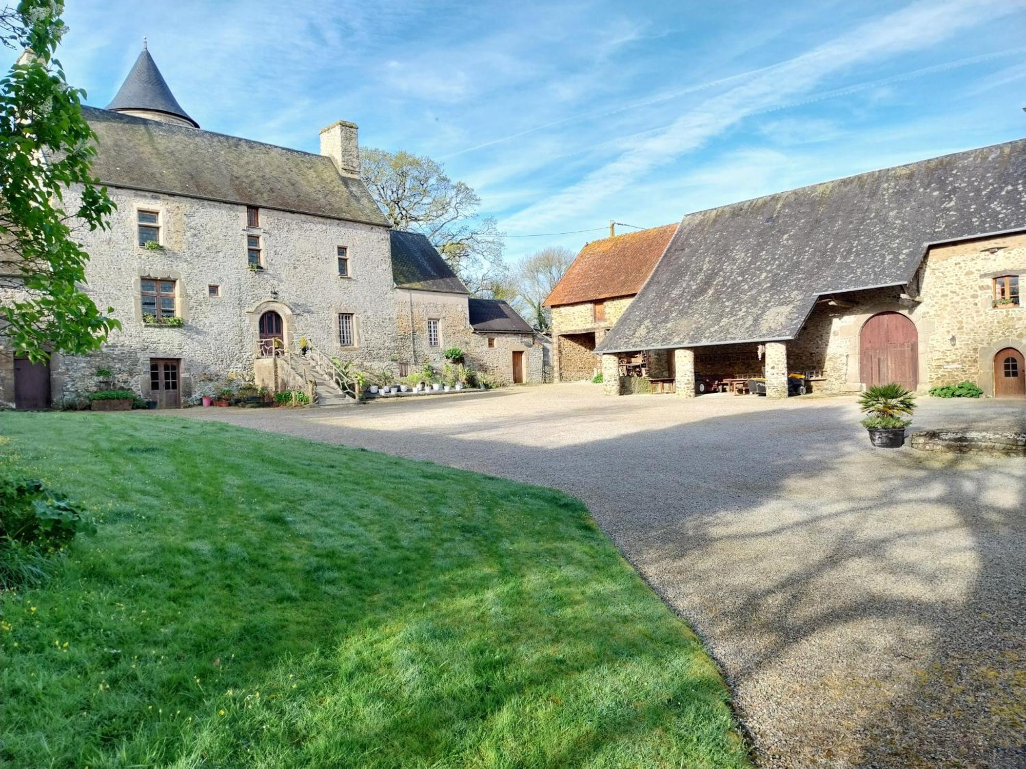 Manoir De La Foulerie Bed and Breakfast Ancteville Εξωτερικό φωτογραφία
