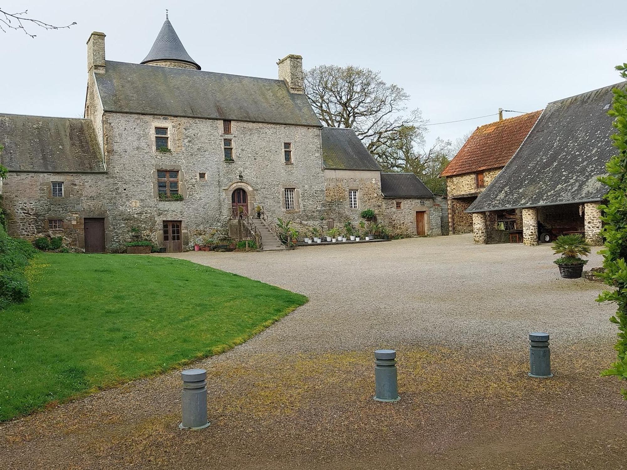 Manoir De La Foulerie Bed and Breakfast Ancteville Εξωτερικό φωτογραφία