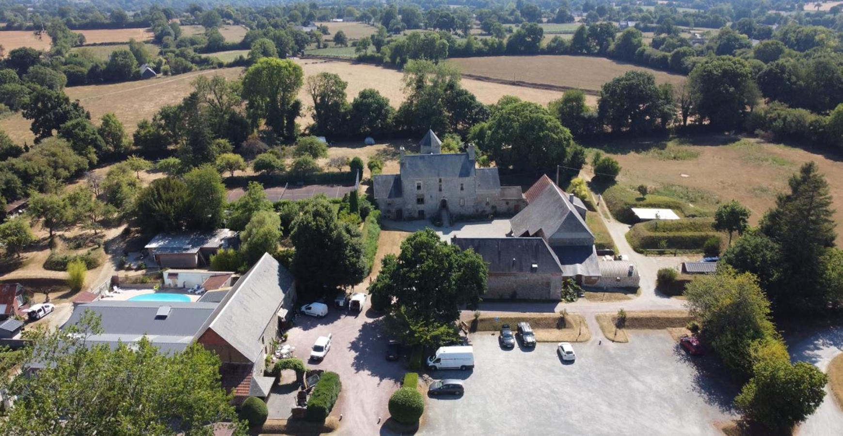 Manoir De La Foulerie Bed and Breakfast Ancteville Εξωτερικό φωτογραφία