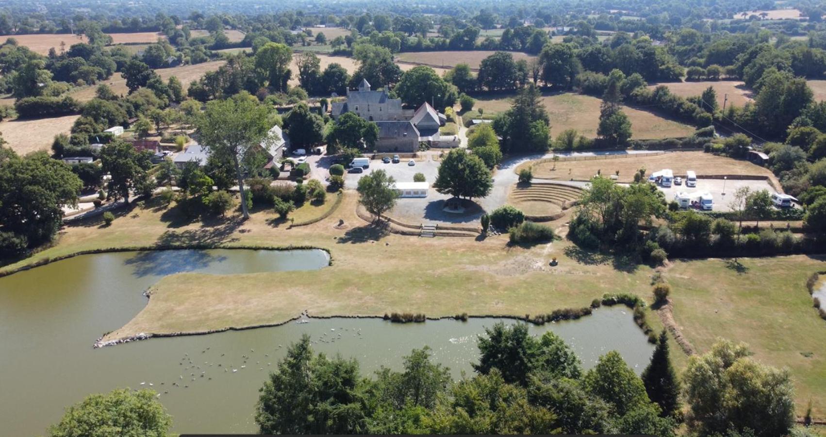 Manoir De La Foulerie Bed and Breakfast Ancteville Εξωτερικό φωτογραφία
